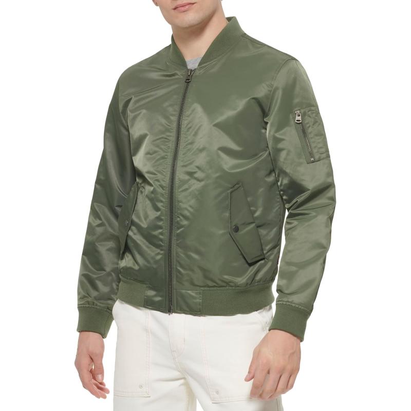 Levi’s Men’s Ma-1 Flight Jacket(Thyme Unfilled) - The Outerwear Shop