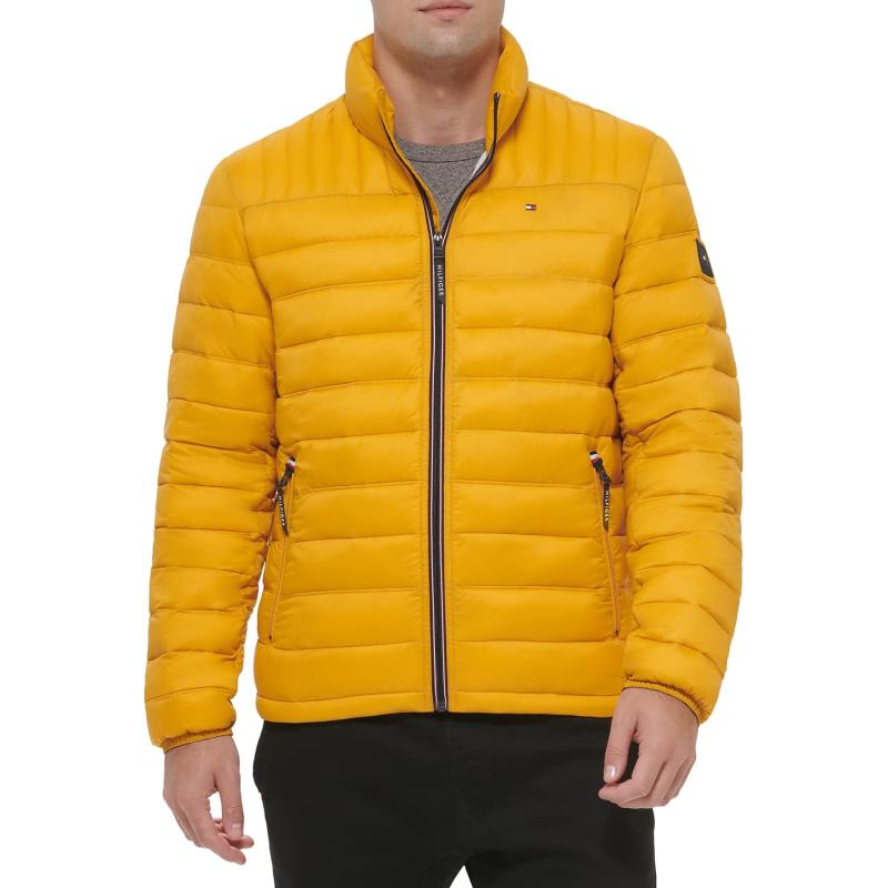 Tommy Hilfiger Mens Ultra Loft Lightweight Packable Puffer Jacket Standard And Big And Tall