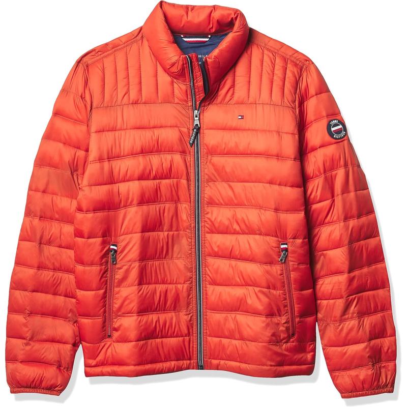 Tommy Hilfiger Mens Ultra Loft Lightweight Packable Puffer Jacket Standard And Big And Tall