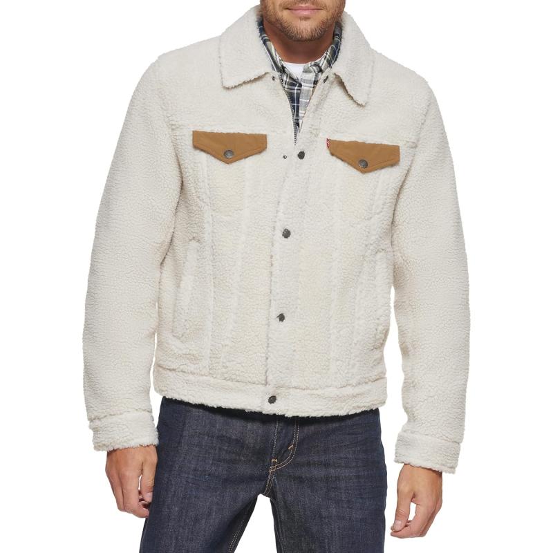 Levis Mens Sherpa Trucker Jacket Also Available In Big And Tallbig