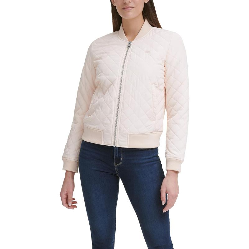 Levi’s Women’s Diamond Quilted Bomber Jacket (Regular & Plus Size ...